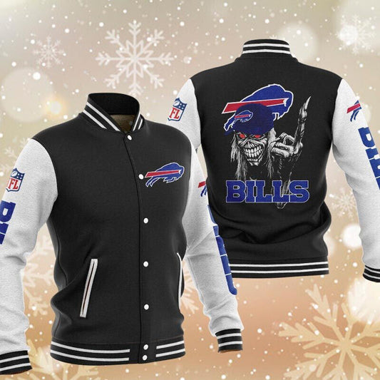 Buffalo Bills Varsity jackets style skulls