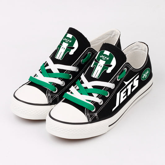 New York Jets Canvas Shoes