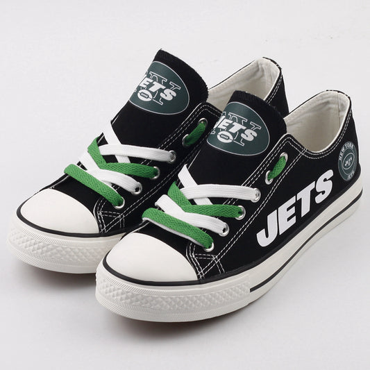 New York Jets Canvas Shoes 