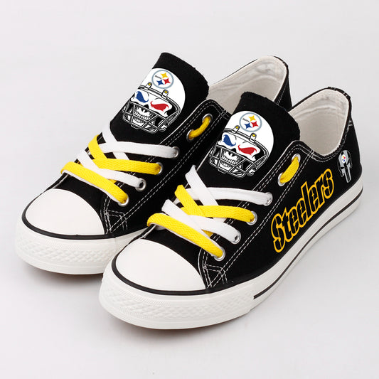 Pittsburgh Steelers Canvas Shoes 