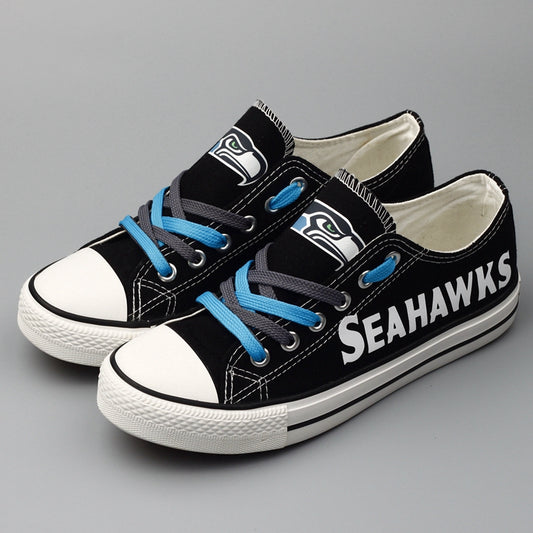 Seattle Seahawks Canvas Shoes