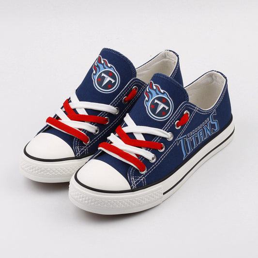 Tennessee Titans Canvas Shoes 