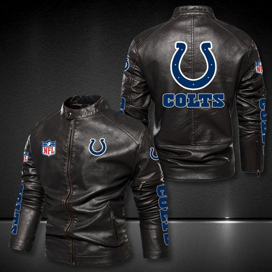 Indianapolis Colts Leather Jackets