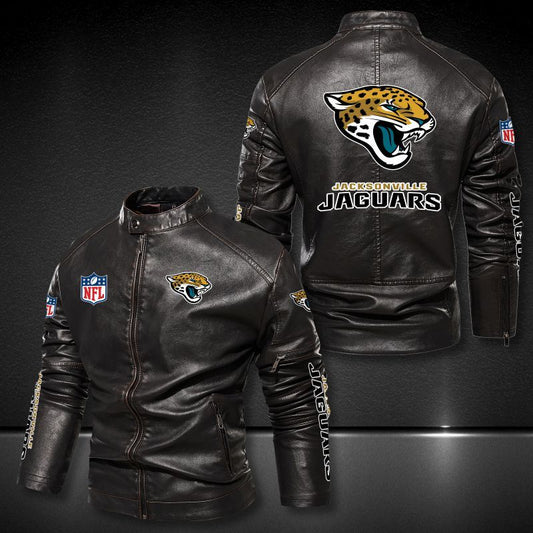 Off 15% Jacksonville Jaguars Leather Jackets 