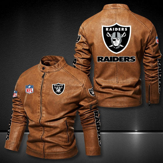 Las Vegas Raiders Leather Jackets
