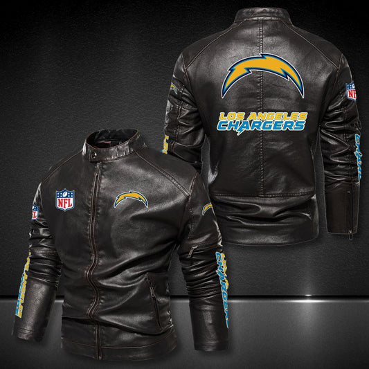 Los Angeles Chargers Leather Jackets