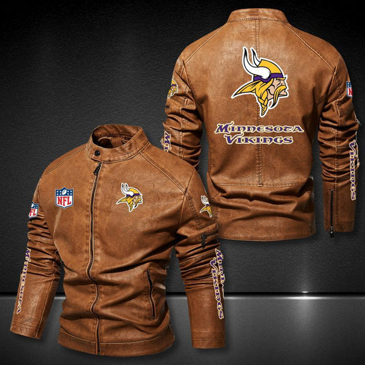 Minnesota Vikings Leather Jackets