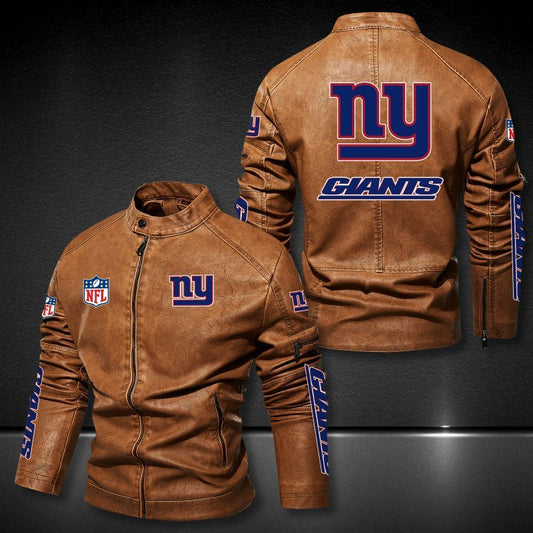 New York Giants Leather Jackets