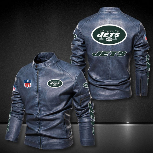 New York Jets Leather Jackets