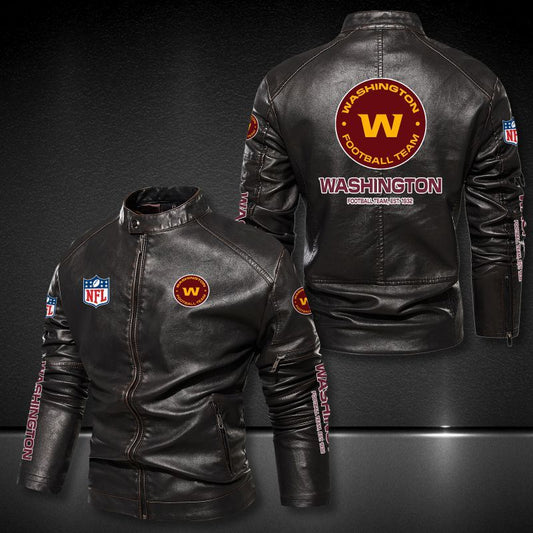 Washington Commanders Leather Jackets