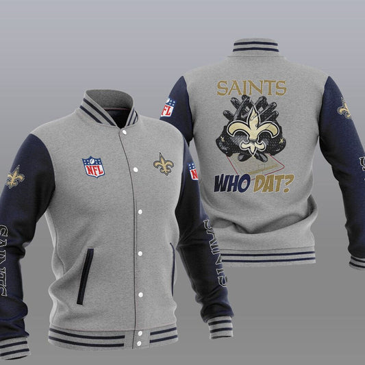 New Orleans Saints Varsity jackets style "Who Dat"