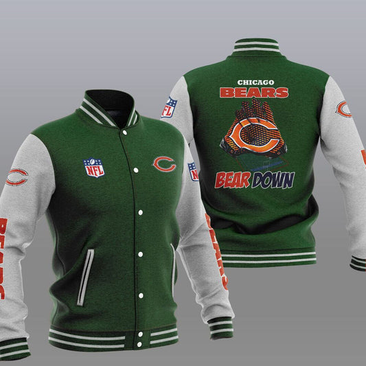  Chicago Bears Varsity jackets style "Bear Down"