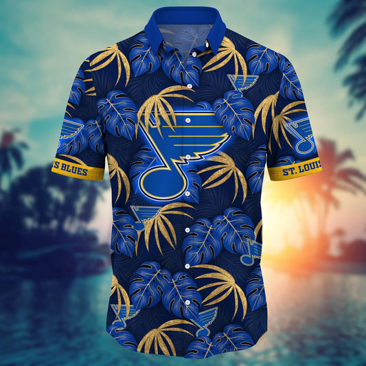 St. Louis Blues Hawaiian Shirt 