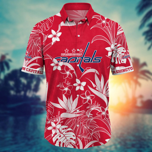 Washington Capitals Hawaiian Shirt