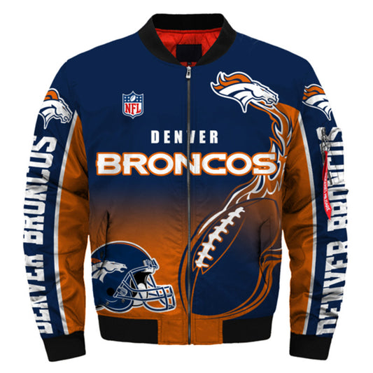 Denver Broncos bomber Jacket