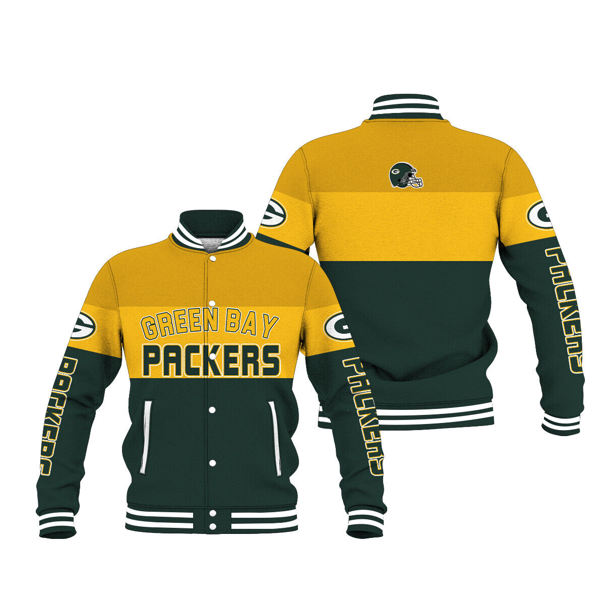  Green Bay Packers Varsity jackets