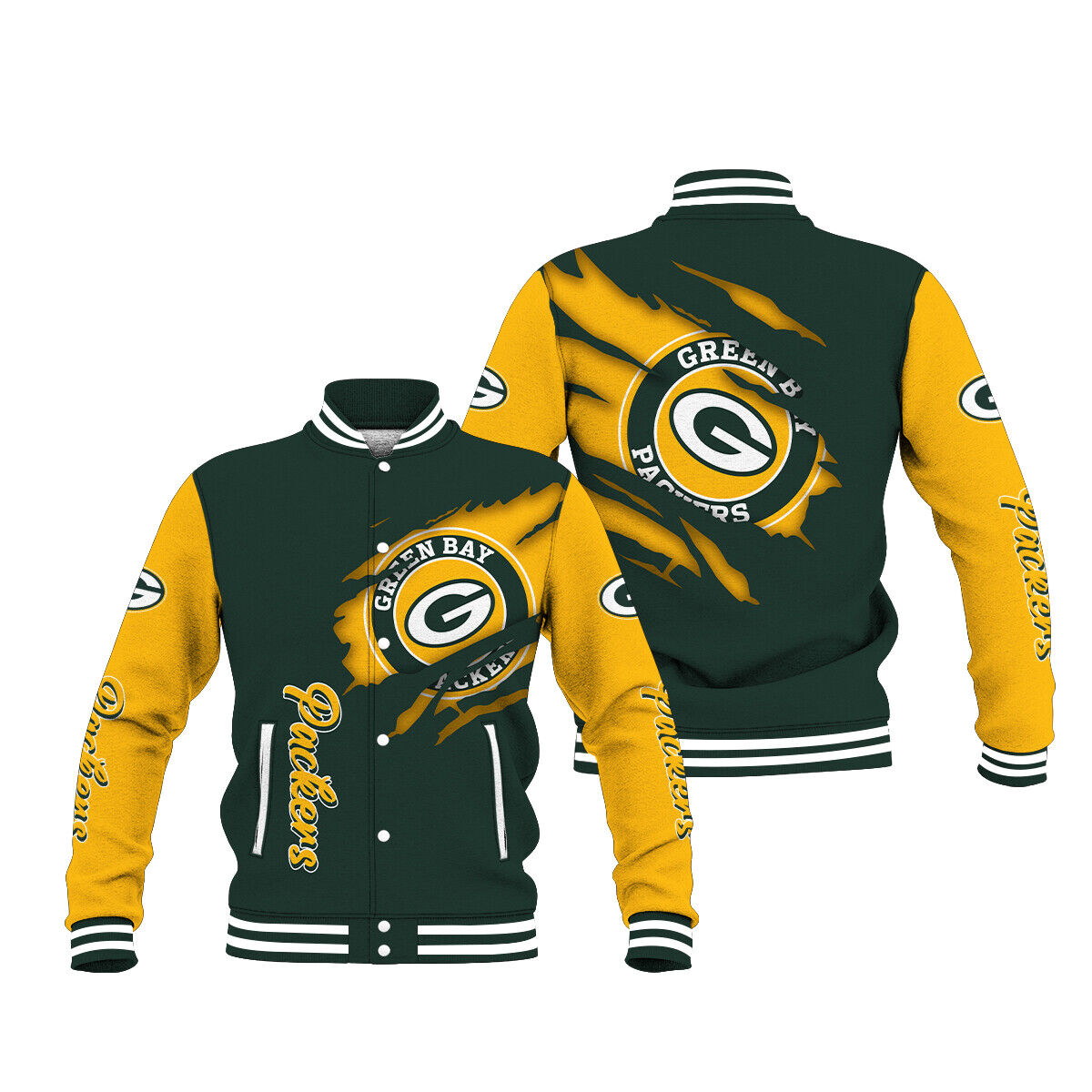  Green Bay Packers Varsity jackets