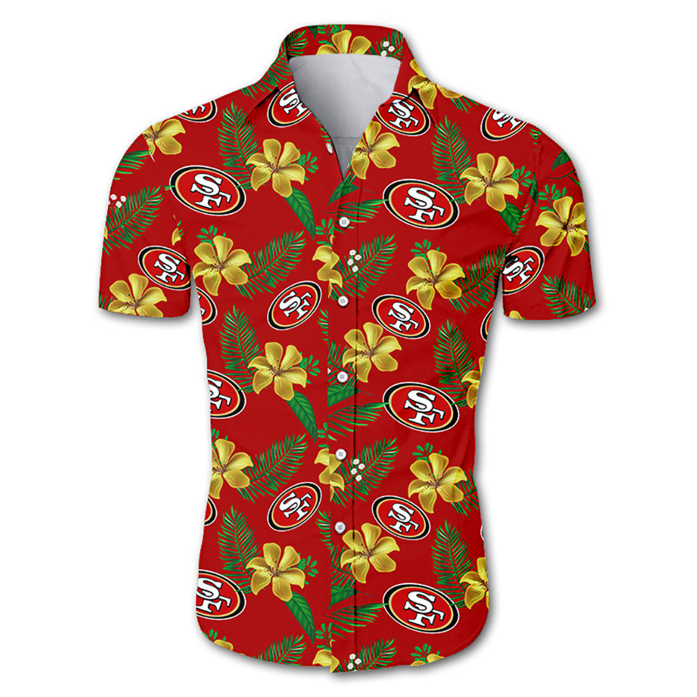 San Francisco 49ers Hawaiian Shirt