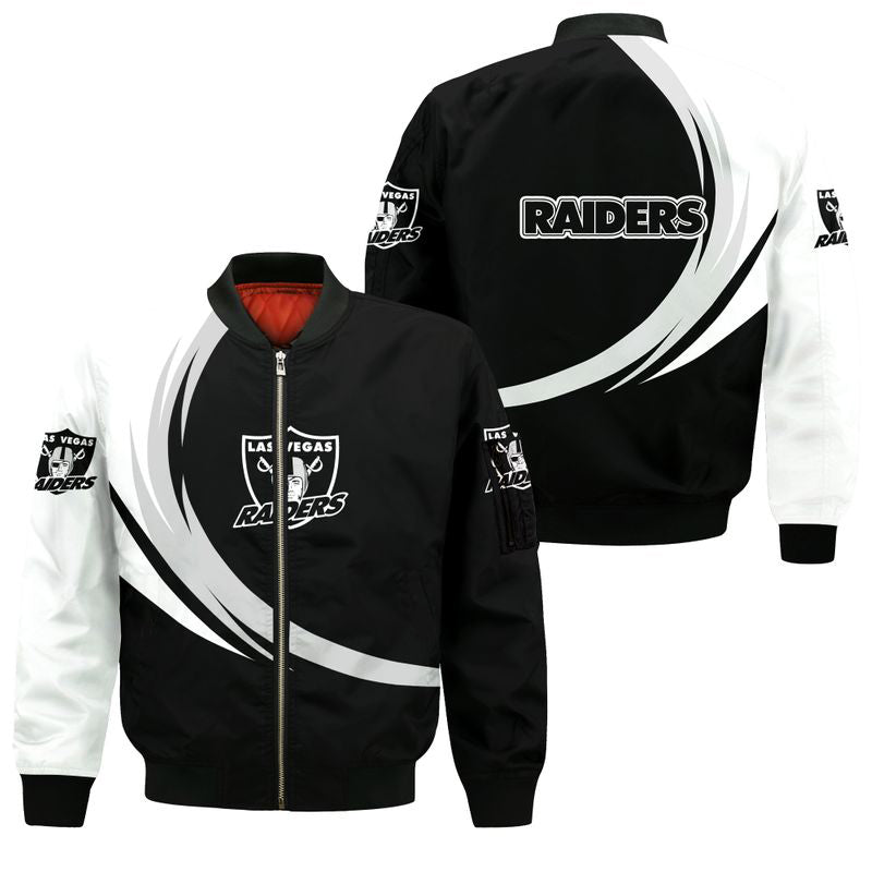  Las Vegas Raiders Bomber Jacket