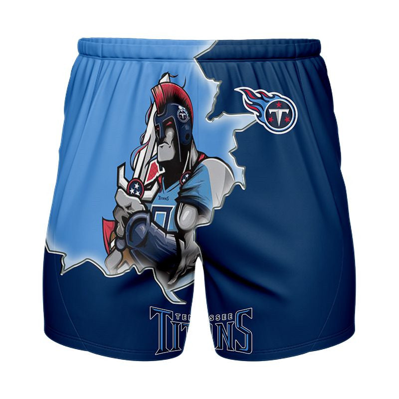 Tennessee Titans Shorts 3D Mascot