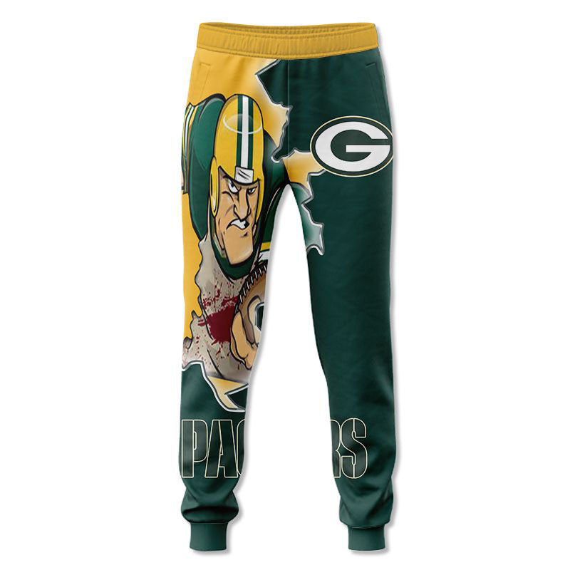 Green Bay Packers Sweatpants 3D Mascot 