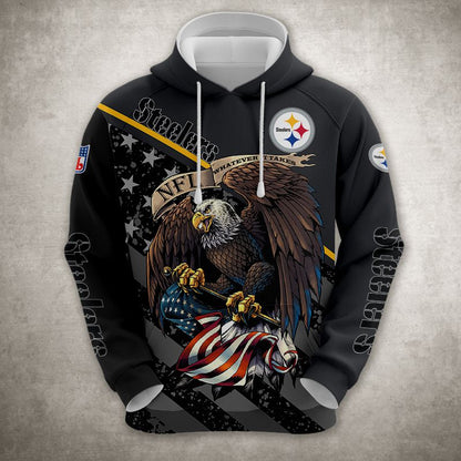 Pittsburgh Steelers Hoodie 3D Style Ultra eagle