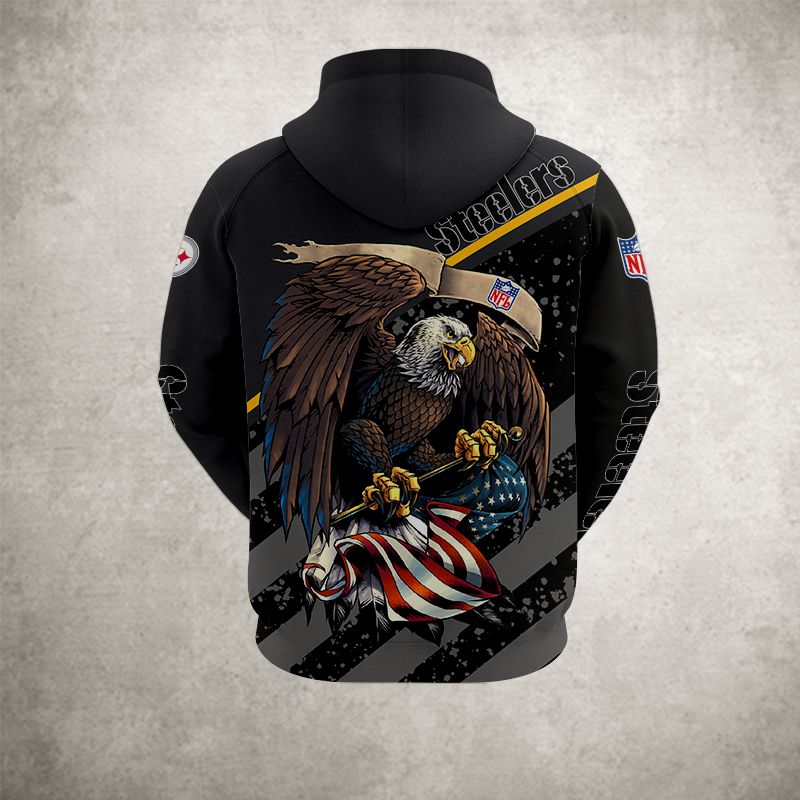 Pittsburgh Steelers Hoodie 3D Style Ultra eagle