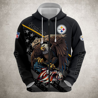 Pittsburgh Steelers Hoodie 3D Style Ultra eagle