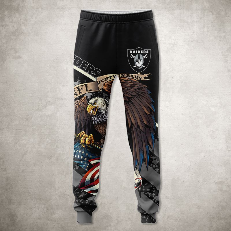 Las Vegas Raiders Sweatpants 3D Style Ultra eagle