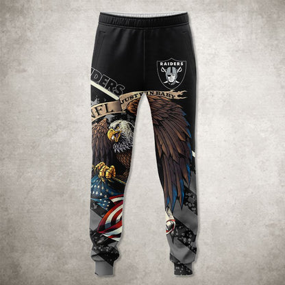 Las Vegas Raiders Sweatpants 3D Style Ultra eagle