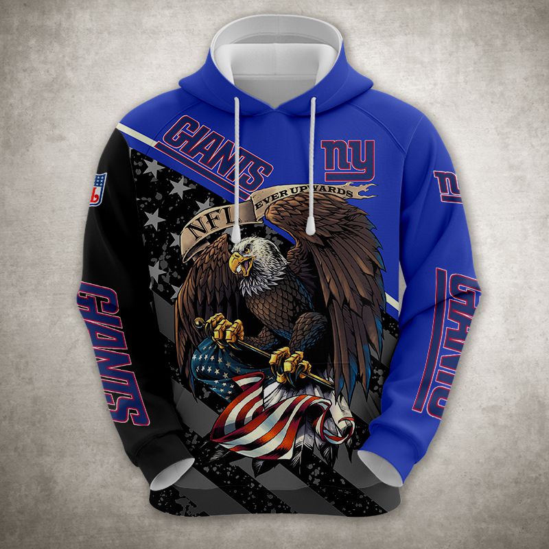  New York Giants Hoodie 3D Style Ultra eagle