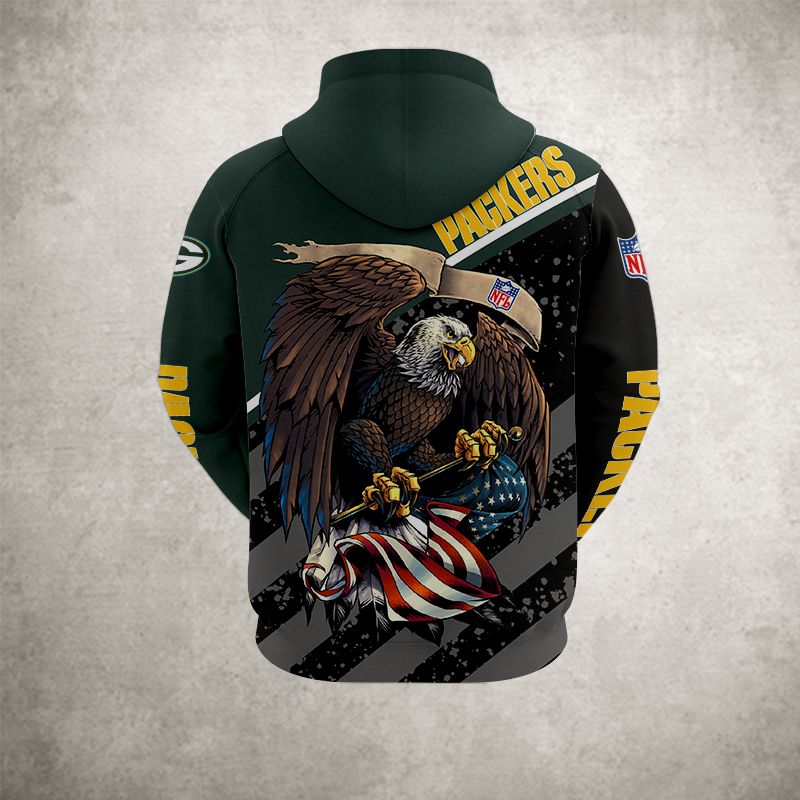 Green Bay Packers Hoodie 3D Style Ultra eagle