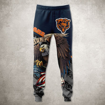 Chicago Bears Sweatpants 3D Style Ultra eagle