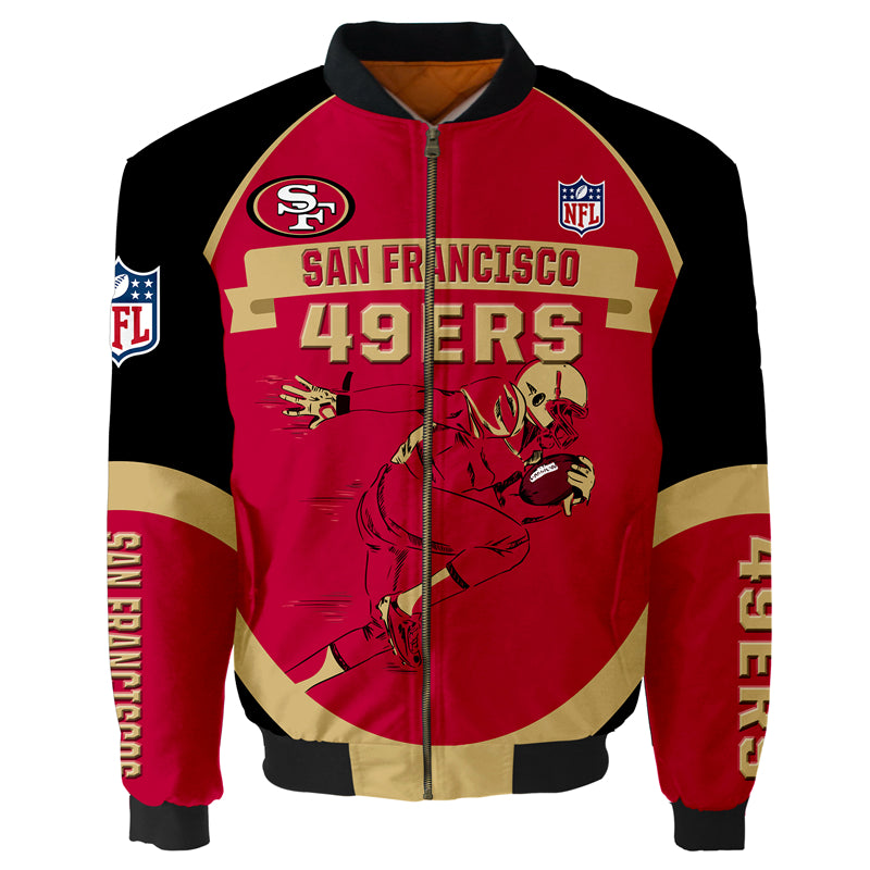 San Francisco 49ers bomber jacket