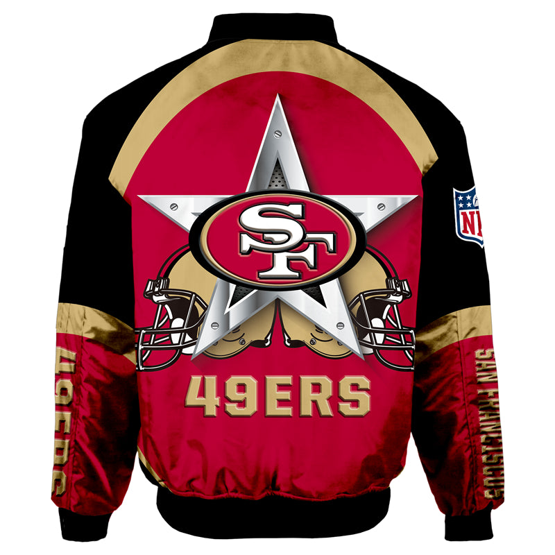 San Francisco 49ers bomber jacket