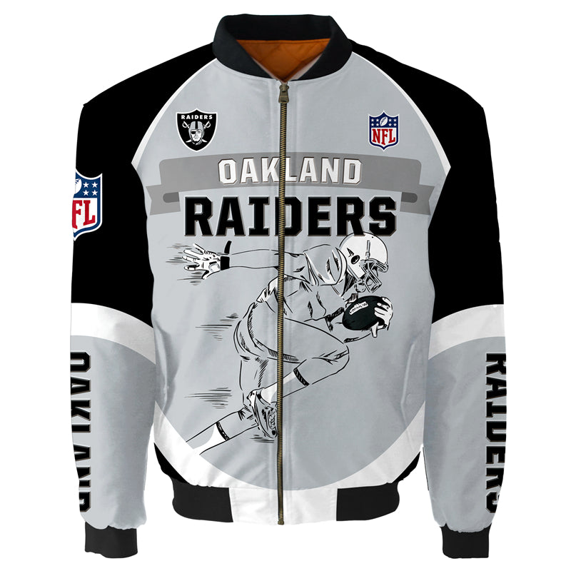 Oakland Raiders bomber jacket 