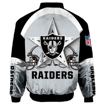 Oakland Raiders bomber jacket 