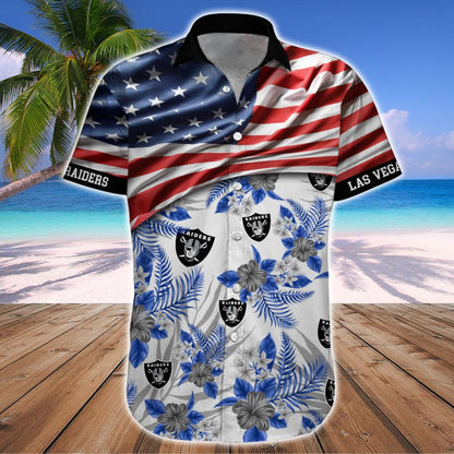 Las Vegas Raiders Hawaiian Shirt