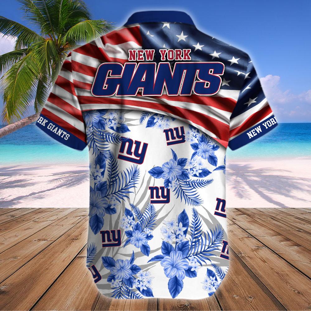 New York Giants Hawaiian Shirt