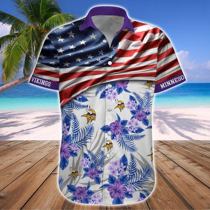 Minnesota Vikings Hawaiian Shirt 