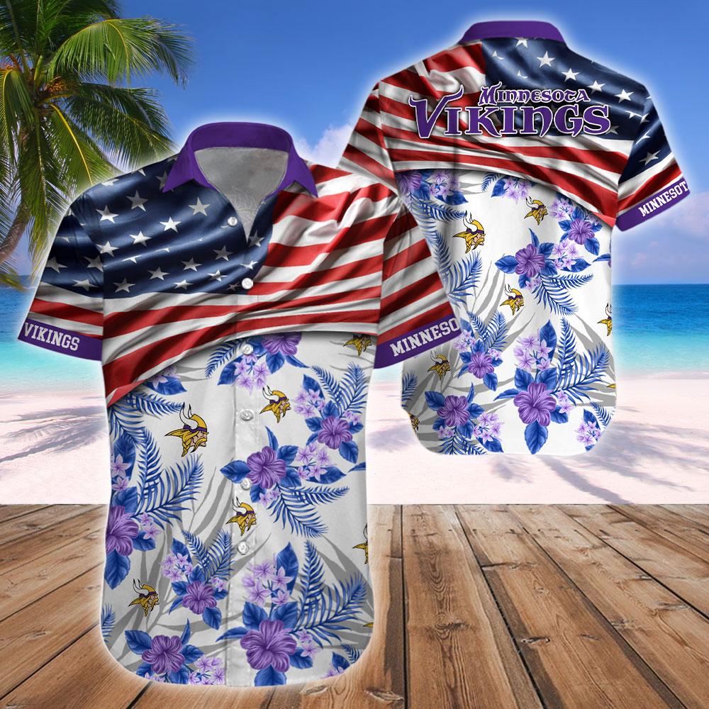 Minnesota Vikings Hawaiian Shirt 