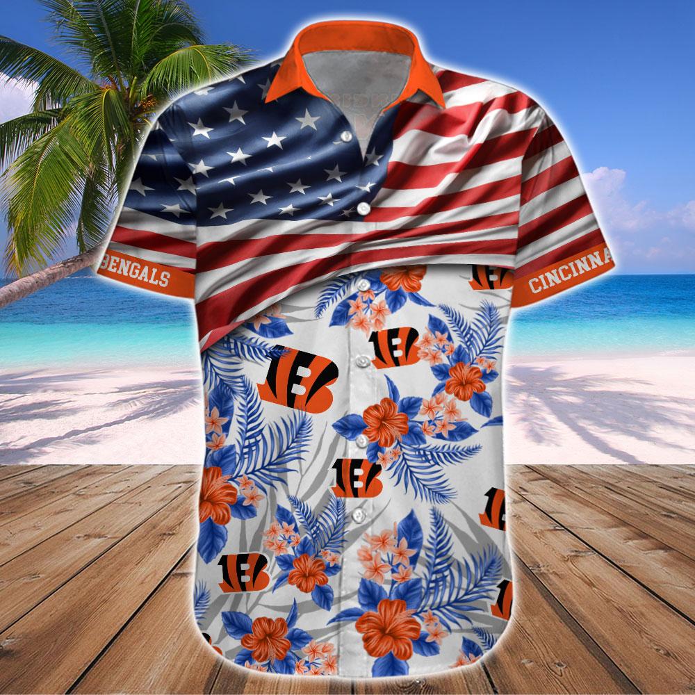  Cincinnati Bengals Hawaiian Shirt