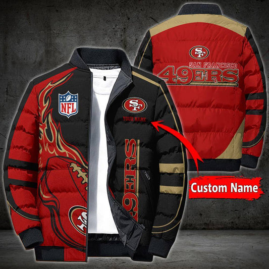 San Francisco 49ers puffer jacket