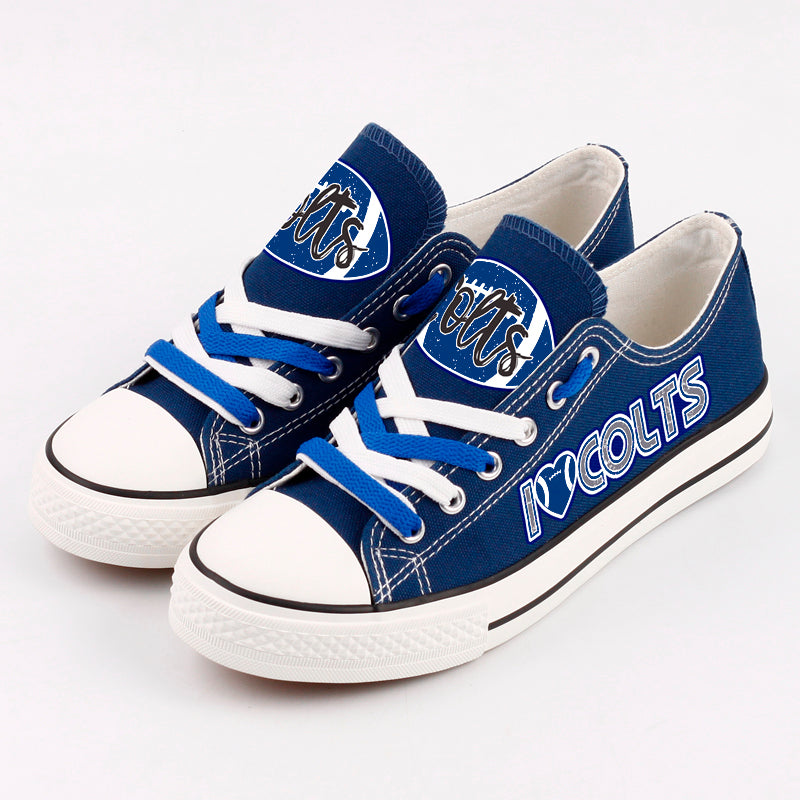 Indianapolis Colts Canvas Shoes