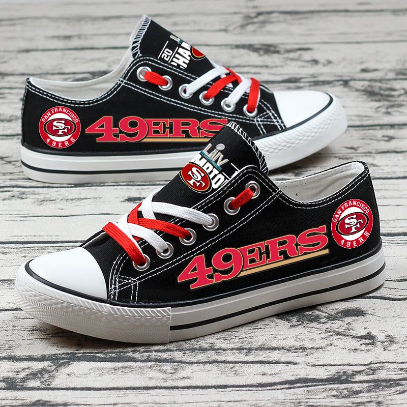 San Francisco 49ers Canvas Shoes