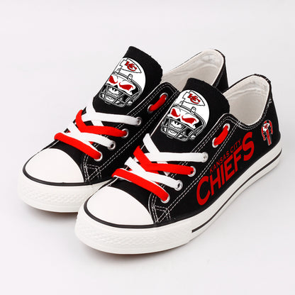 Kansas City Chiefs Canvas Shoes 