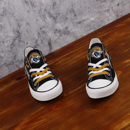 Jacksonville Jaguars Canvas Shoes