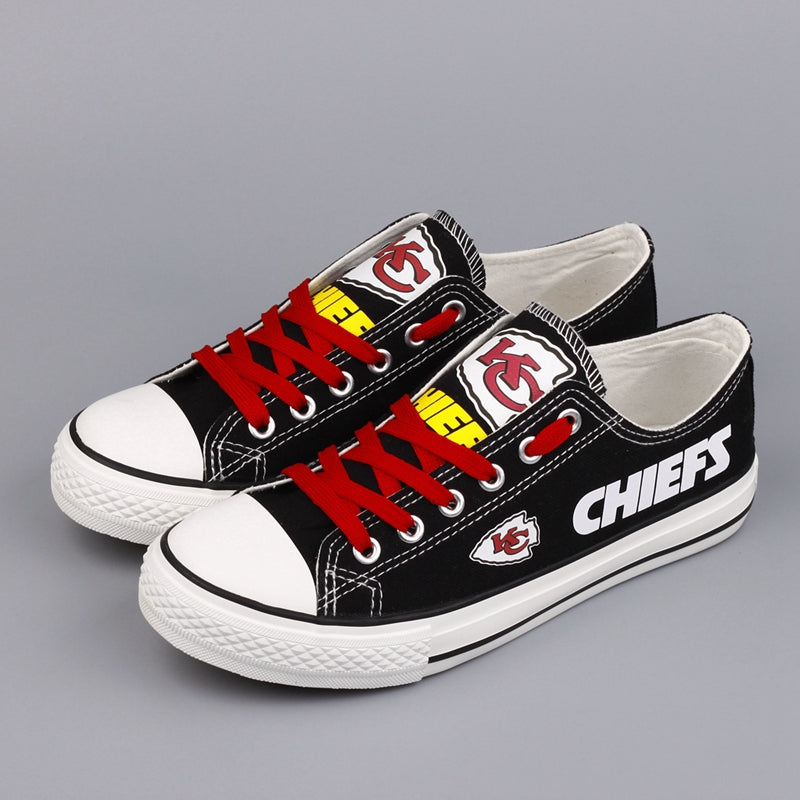 Kansas City Chiefs Canvas Shoes