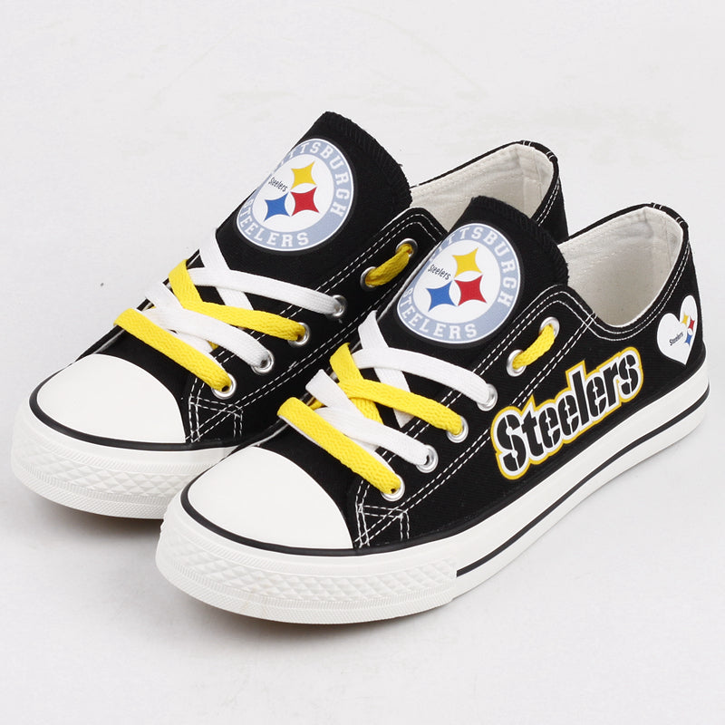 Pittsburgh Steelers Canvas Shoes