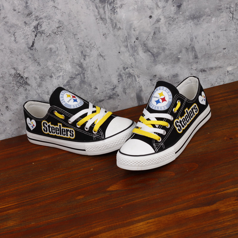 Pittsburgh Steelers Canvas Shoes